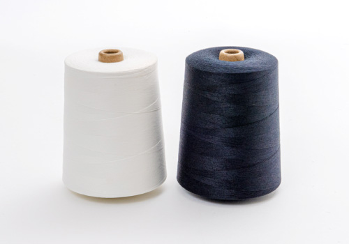 Polyester spun yarn (thick count)
